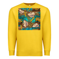 Lemon student delivery specialist seamless pattern Premium Sweatshirt - BundleAndBundleShop