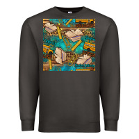 Smoke student delivery specialist seamless pattern Premium Sweatshirt - BundleAndBundleShop
