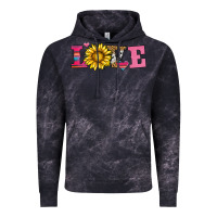 Cloud Black love sunflower valentines day Vintage Hoodie - AdoDesignShop