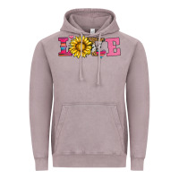Vintage Zinc love sunflower valentines day Vintage Hoodie - AdoDesignShop