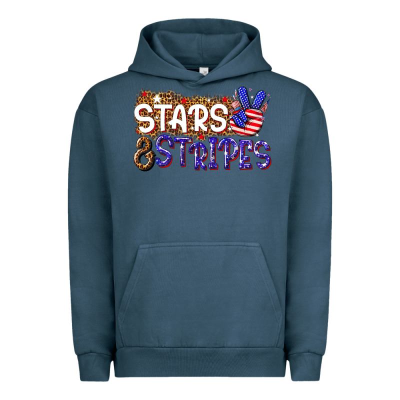 Stars And Stripes Urban Hoodie by NancyCooperArtShop | Teevron