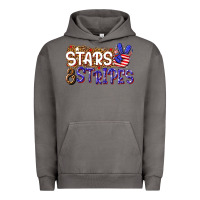 Pigment Tornado stars and stripes Urban Hoodie - NancyCooperArtShop