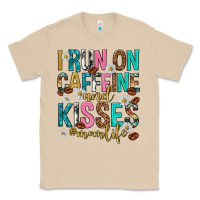 Mushroom i run on caffeine and kisses mothers day Classic Tee - texasbilliewilder