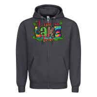Smoke living on lake time Zipper Hoodie - Zillion Design Studio