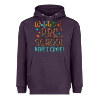 Plum watch out preschool here i come! Heavyweight Hoodie - JahusDesignShop