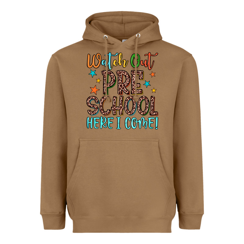 Watch Out Preschool Here I Come! Heavyweight Hoodie by JahusDesignShop | Teevron