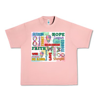 Salmon autism Urban Heavy Tee - MaliasSmallBusiness