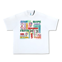 White autism Urban Heavy Tee - MaliasSmallBusiness