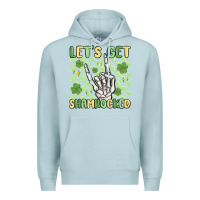 Blue Mist let's get shamrocked Premium Hoodie - MaliasSmallBusiness