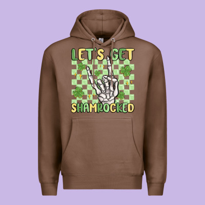 Let's Get Shamrocked Premium Hoodie Designed By Maliassmallbusiness