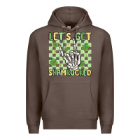 Coffee let's get shamrocked Premium Hoodie - MaliasSmallBusiness