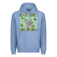 Colony Blue let's get shamrocked Premium Hoodie - MaliasSmallBusiness