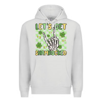 Dove Grey let's get shamrocked Premium Hoodie - MaliasSmallBusiness