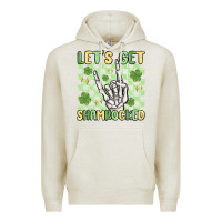 Oatmeal Heather let's get shamrocked Premium Hoodie - MaliasSmallBusiness