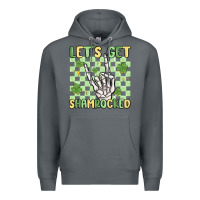 Rock let's get shamrocked Premium Hoodie - MaliasSmallBusiness