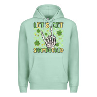 Seafoam let's get shamrocked Premium Hoodie - MaliasSmallBusiness