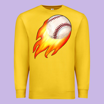 Baseball Premium Sweatshirt Designed By Jahusdesignshop