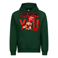 Forest Green i gnome you with roses Urban Hoodie - NancyCooperArtShop