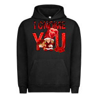 Pigment Black i gnome you with roses Urban Hoodie - NancyCooperArtShop