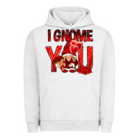 Pigment Lunar Rock i gnome you with roses Urban Hoodie - NancyCooperArtShop