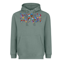 Sage usa ice cream and popsicles Heavyweight Hoodie - AdoDesignShop