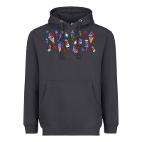 Smoke usa ice cream and popsicles Heavyweight Hoodie - AdoDesignShop