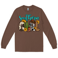 Chestnut southern girl Long Sleeve Tee - Zillion Design Studio