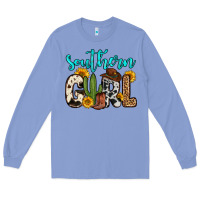 Colony Blue southern girl Long Sleeve Tee - Zillion Design Studio