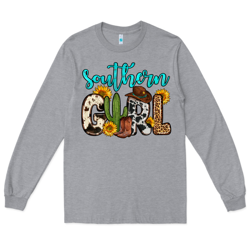 Southern Girl Long Sleeve Tee by Zillion Design Studio | Teevron