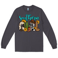 Smoke southern girl Long Sleeve Tee - Zillion Design Studio