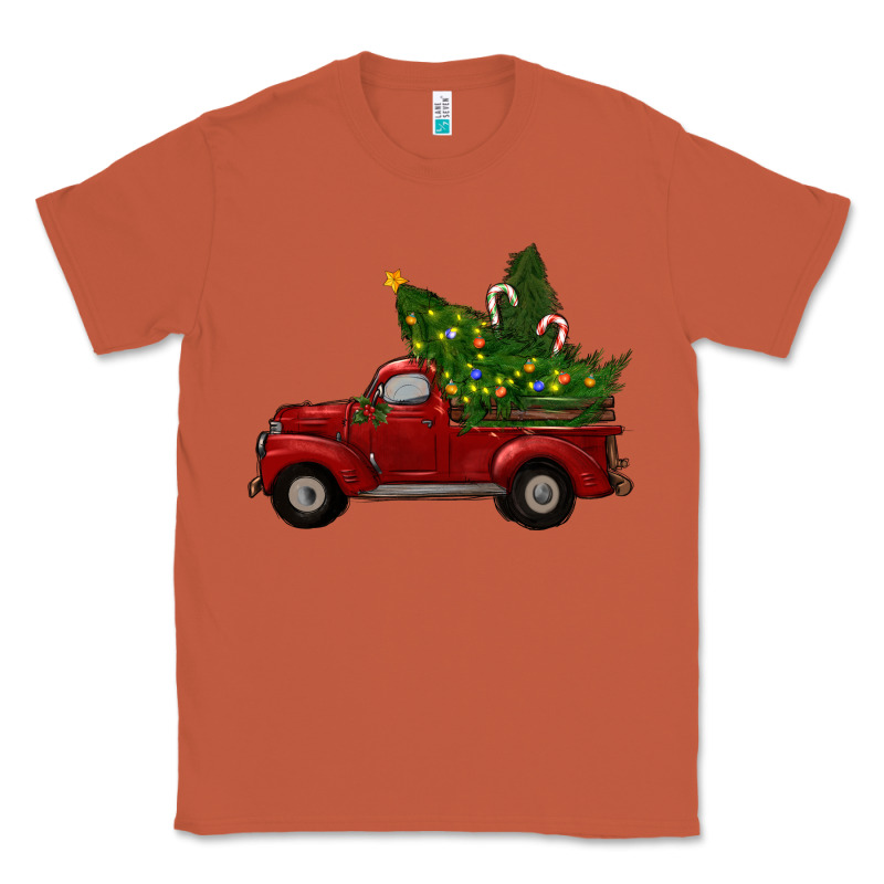Christmas Trees With Truck Classic Tee by RanaPortraitStore | Teevron