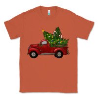 Copper christmas trees with truck Classic Tee - RanaPortraitStore