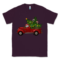 Plum christmas trees with truck Classic Tee - RanaPortraitStore