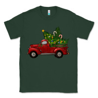 Sports Green christmas trees with truck Classic Tee - RanaPortraitStore