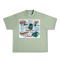 Oil Green paramedic life Urban Heavy Tee - MaliasSmallBusiness