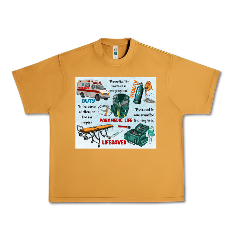 Paramedic Life Urban Heavy Tee by MaliasSmallBusiness | Teevron