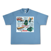Pebble Blue paramedic life Urban Heavy Tee - MaliasSmallBusiness