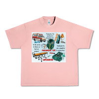 Salmon paramedic life Urban Heavy Tee - MaliasSmallBusiness
