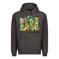 Smoke retro patricks day teacher life Premium Hoodie - MaliasSmallBusiness