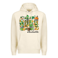 Tofu retro patricks day teacher life Premium Hoodie - MaliasSmallBusiness