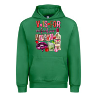 Emerald v is for vodka Urban Hoodie - NancyCooperArtShop