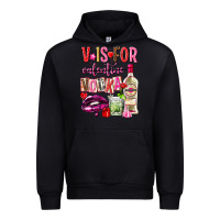 Foreset Green v is for vodka Urban Hoodie - NancyCooperArtShop