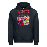 Navy v is for vodka Urban Hoodie - NancyCooperArtShop
