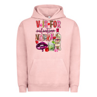Pigment Salmon v is for vodka Urban Hoodie - NancyCooperArtShop