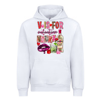 White v is for vodka Urban Hoodie - NancyCooperArtShop