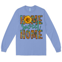 Colony Blue home sweet home Long Sleeve Tee - Zillion Design Studio