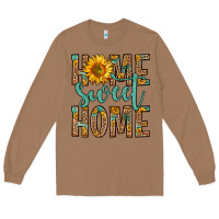 Toasted Coconut home sweet home Long Sleeve Tee - Zillion Design Studio