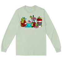 Matcha wine coffee cups Long Sleeve Tee - AdoDesignShop
