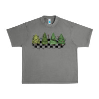 Tornado christmas checkered trees Urban Heavy Tee - MaliasSmallBusiness