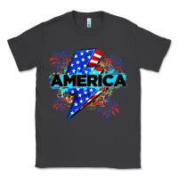 Smoke America with lightning bolt Classic Tee - Zillion Design Studio